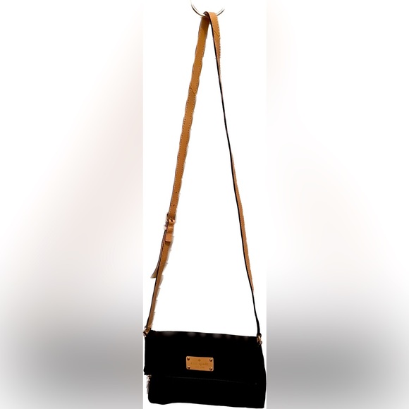 Kate Spade ♠️ New York Kennedy Park Aleah Nylon Crossbody Folding Bag, Black - Picture 2 of 10